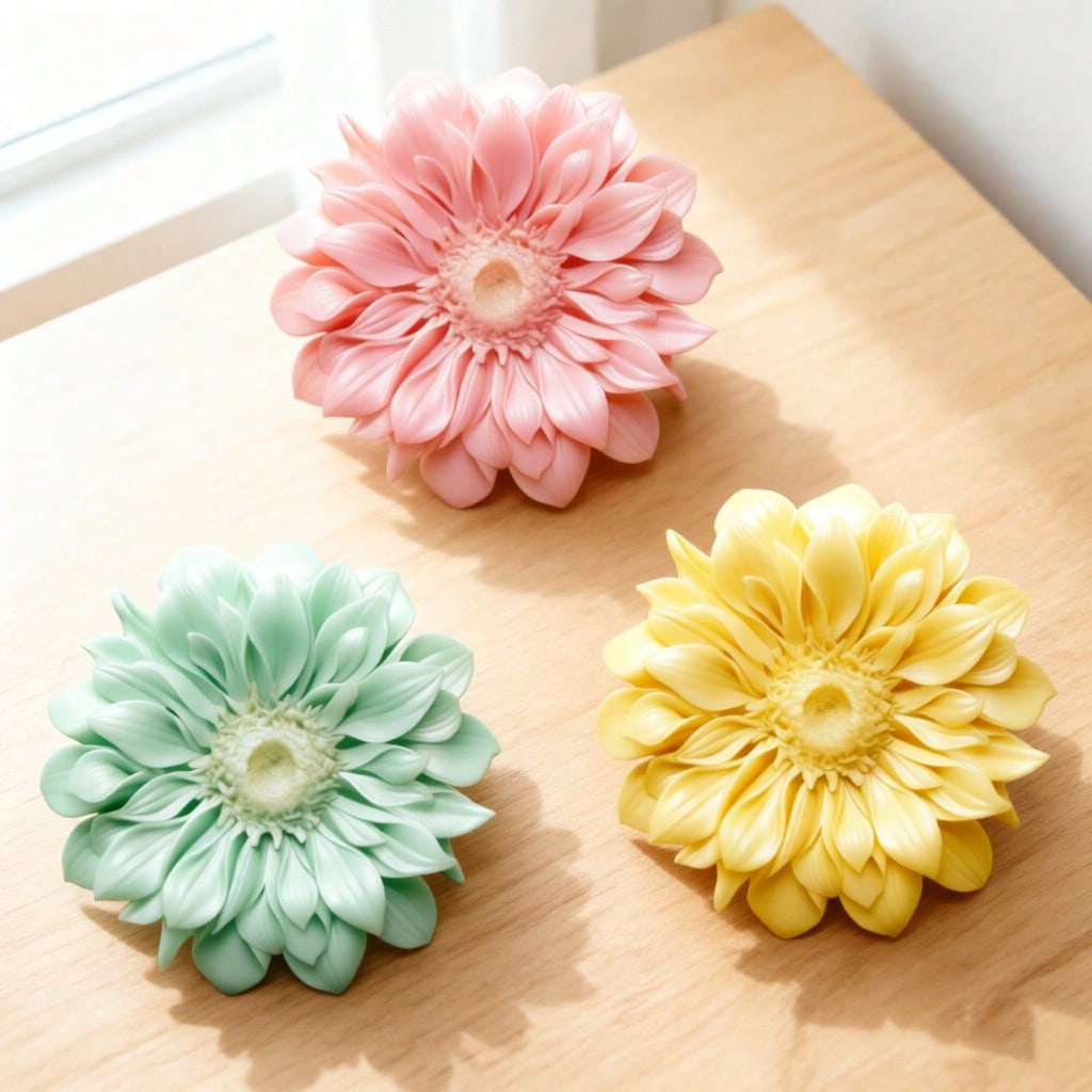 3D Gerbera Silicone Candle Mol - đánh giá và giá Home Fragrance Gift