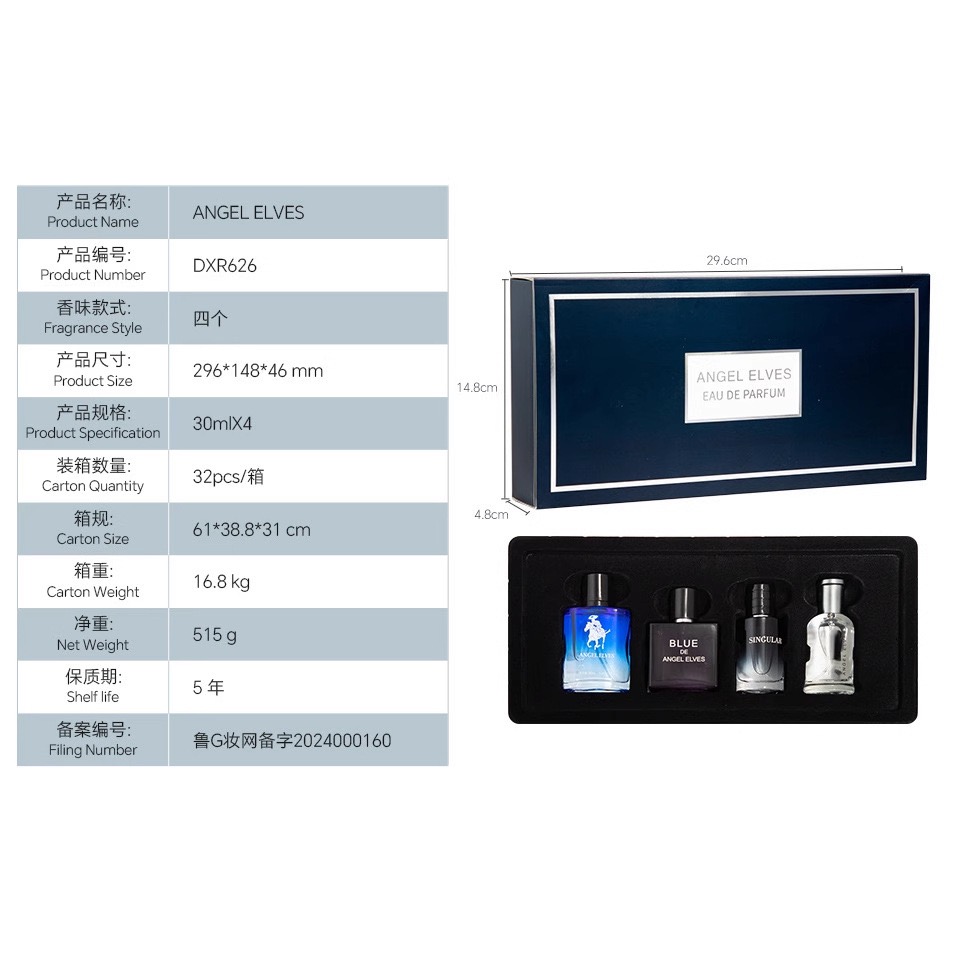 Men's Cologne Set 4 In 1 Set,  - đánh giá và giá Home Fragrance Gift
