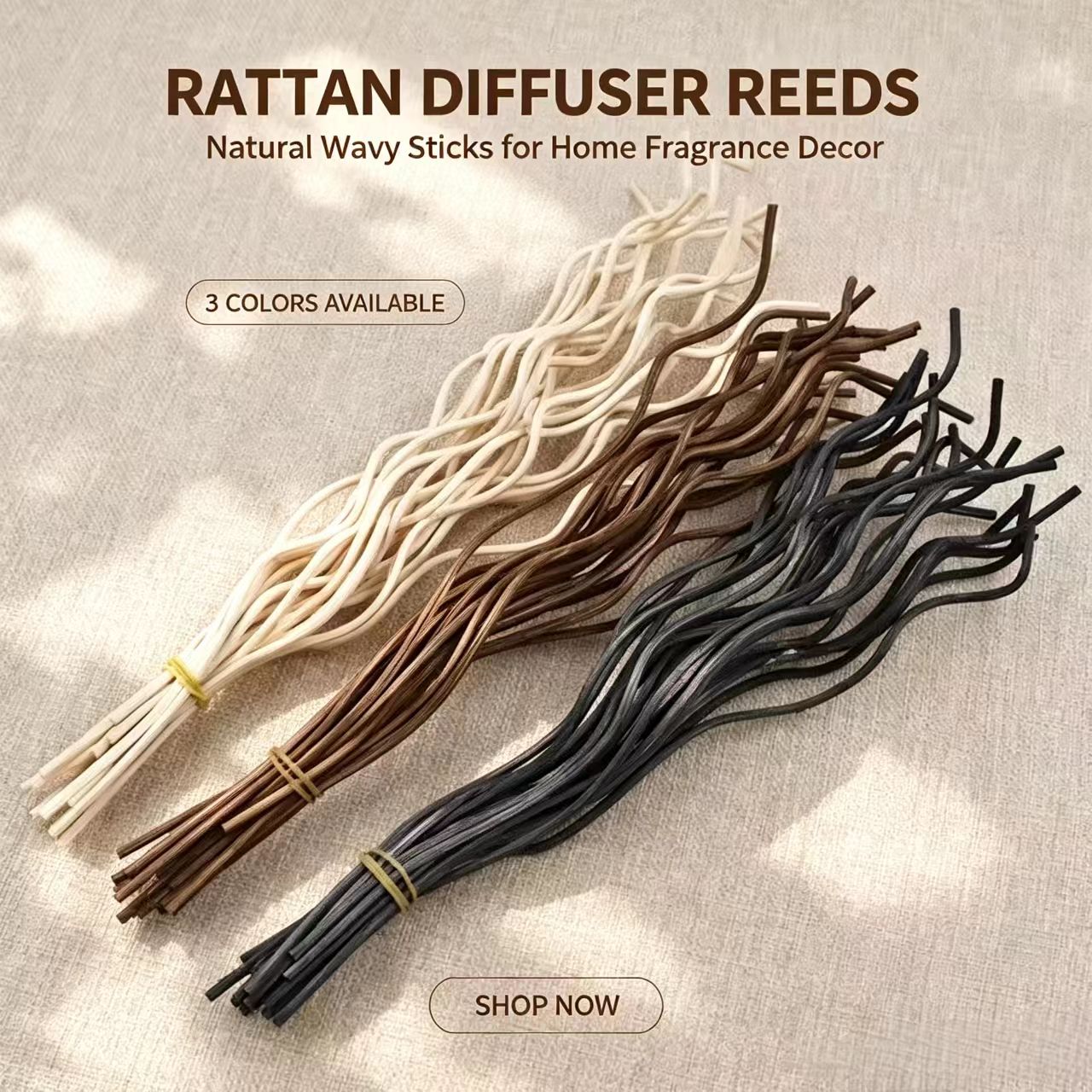 20Pcs Long Wavy Rattan Reed Di - đánh giá và giá Home Fragrance Oud