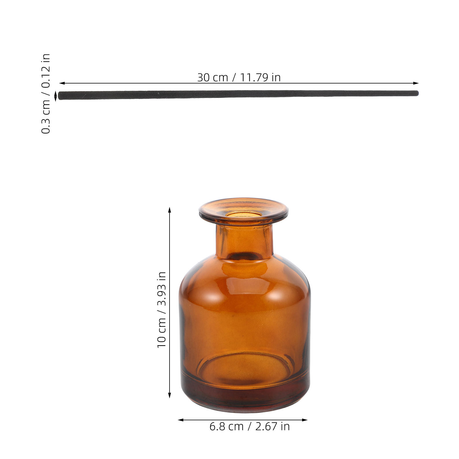 1Set Glass Reed Diffuser Bottl - đánh giá và giá Home Fragrance Usa